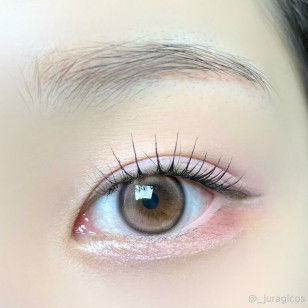 【散光】Lenbling Eye Only 1 Month Olovue Peanut Choco 每月抛棄散光彩妝隱形眼鏡